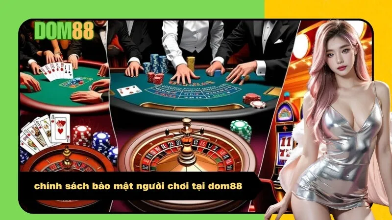 chính sách bảo mật người chơi tại dom88