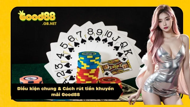 Điều kiện chung & Cách rút tiền khuyến mãi Good88