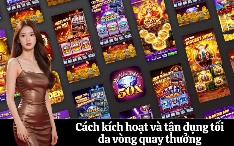 Cách kích hoạt và tận dụng tối đa vòng quay thưởng