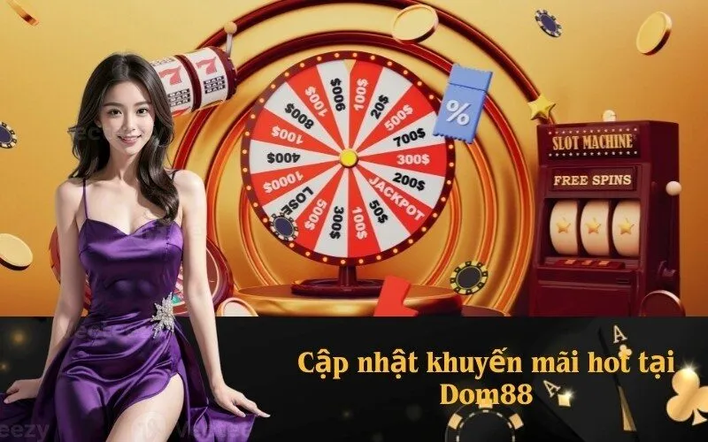 Cập nhật khuyến mãi hot tại Dom88